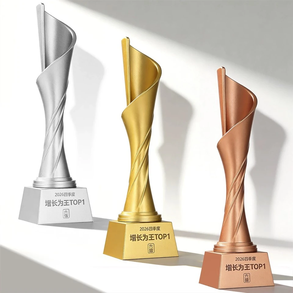 Gold Plated Resin Custom Trophy factory