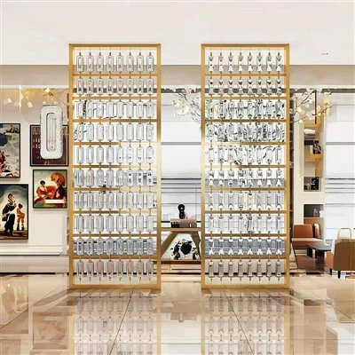 Office Crystal Brick Partition Wall
